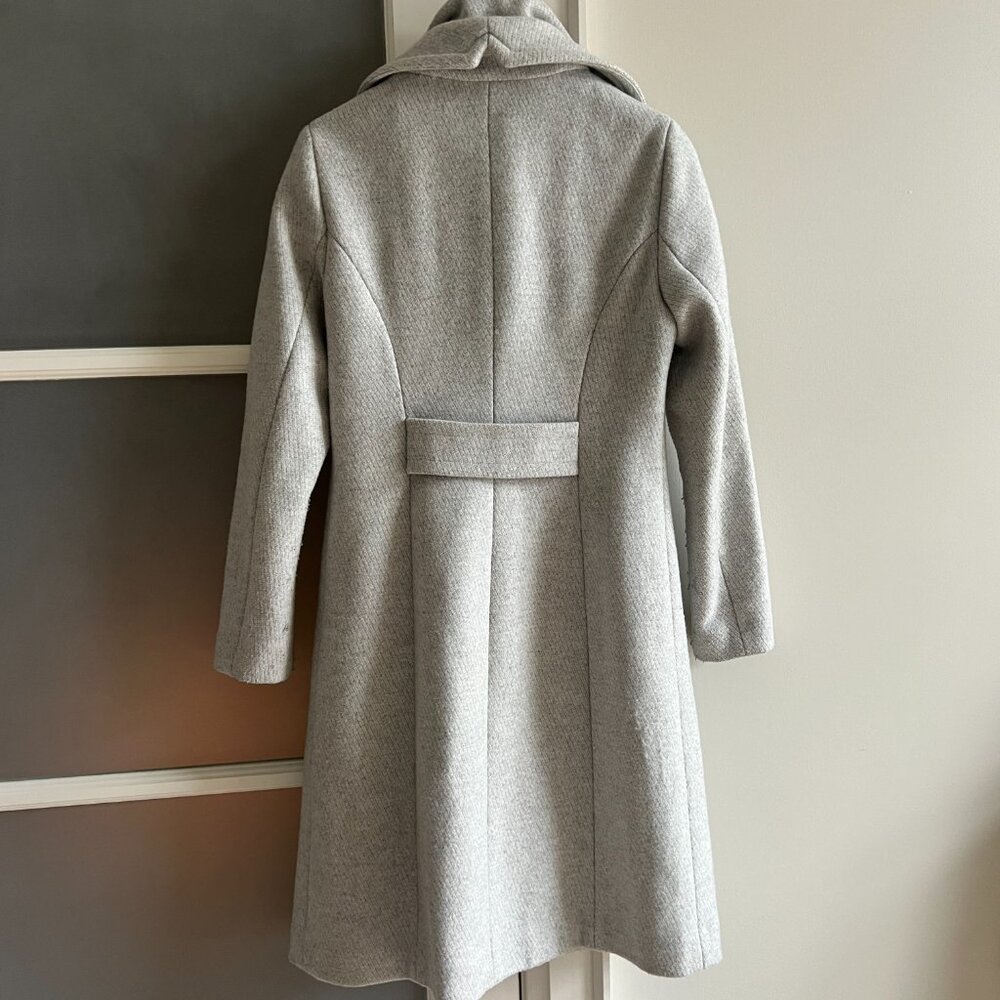 SOIA & KYO Wool Double Collar Coat - Picture 4 of 5